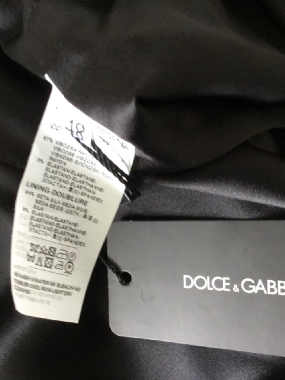 NWT Dolce&Gabbana brand new dress SIZE IT 48, US 46, L - Picture 4 of 5